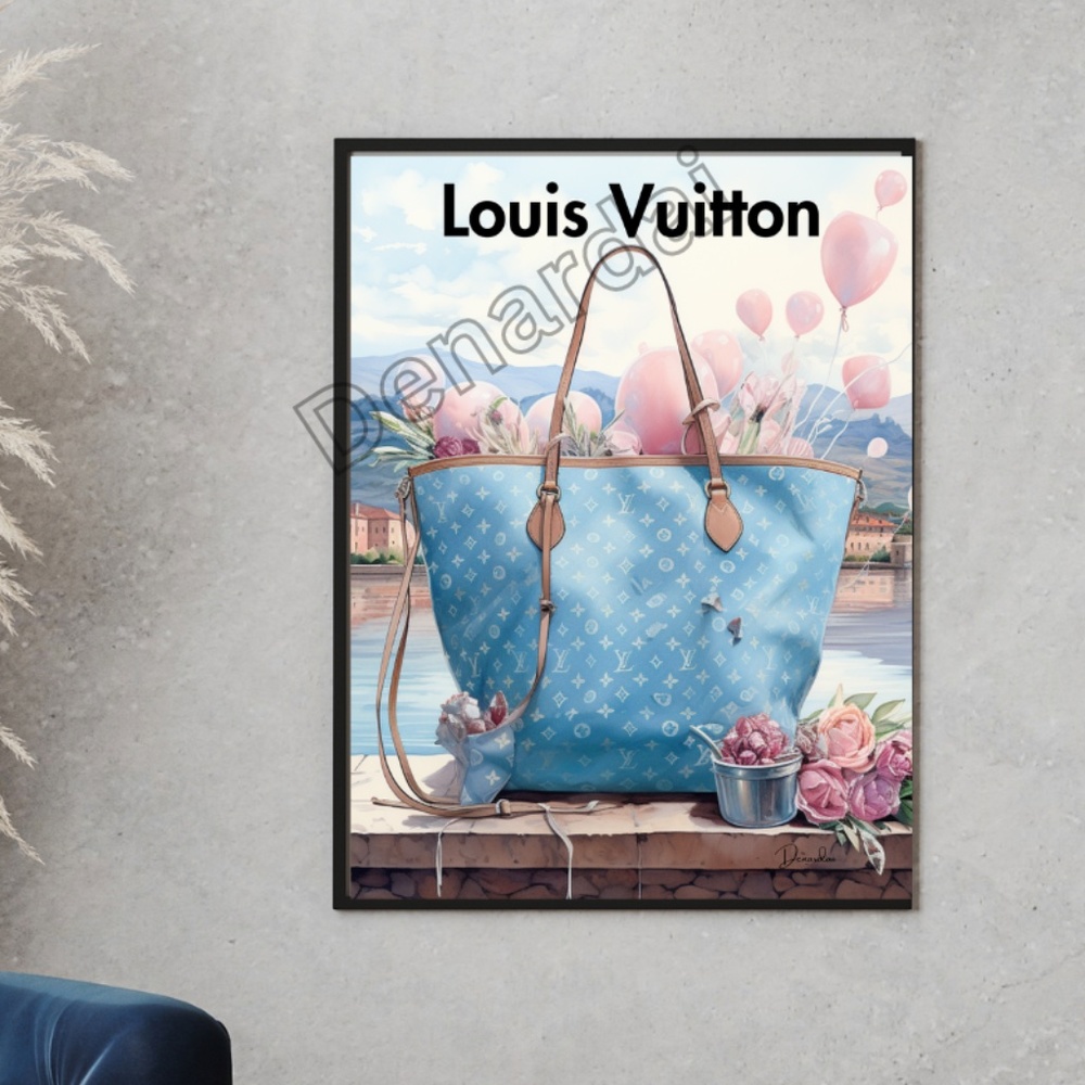 Louis Vuitton 11x17 Print-Poster Great Gift for  Louis Vuitton Fans